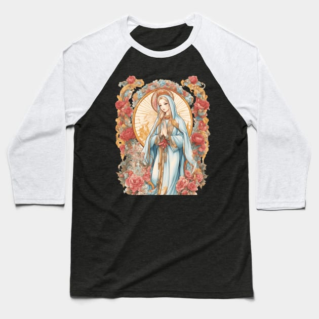 Saint Mary Baseball T-Shirt by animegirlnft